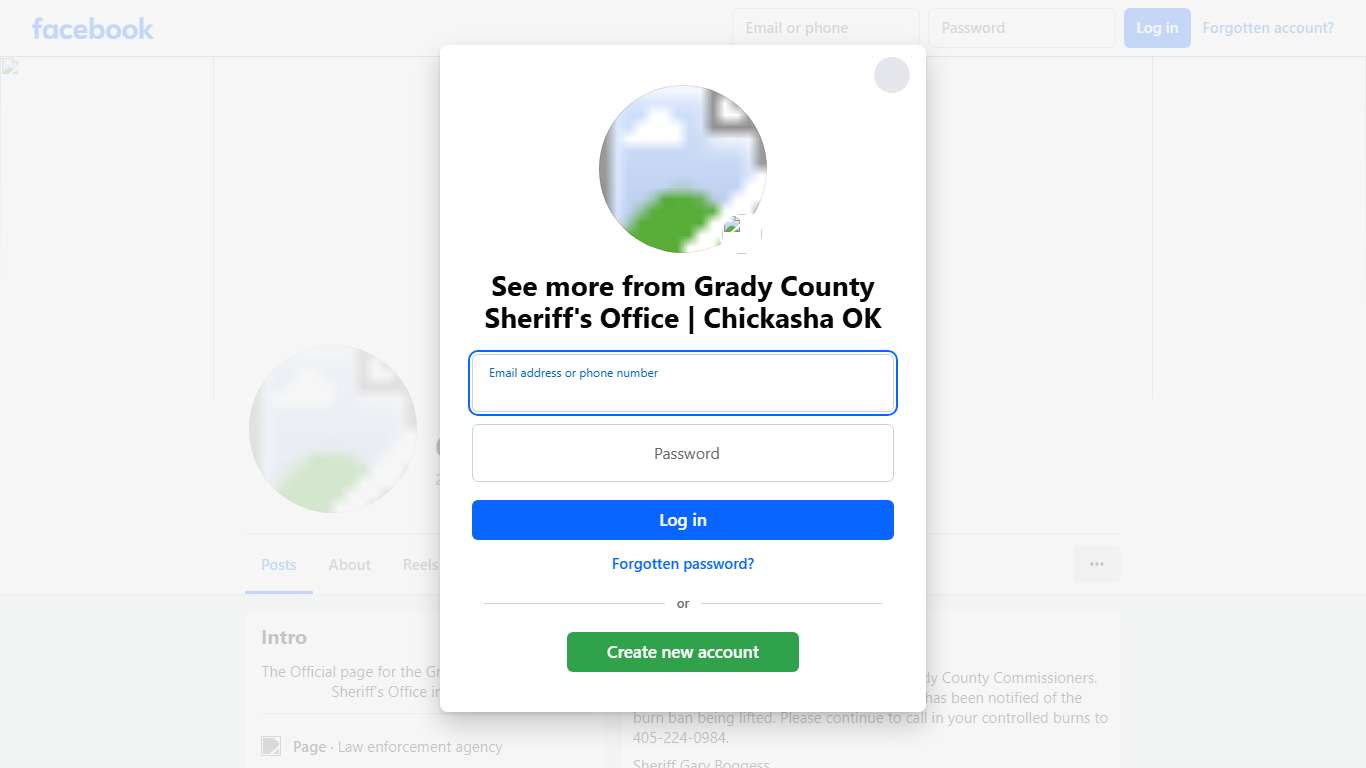 Grady County Sheriff's Office Chickasha OK Facebook